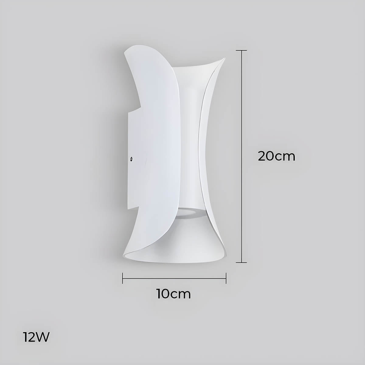 
Hazel Drop Glass Outdoor Wall Light — photo 21