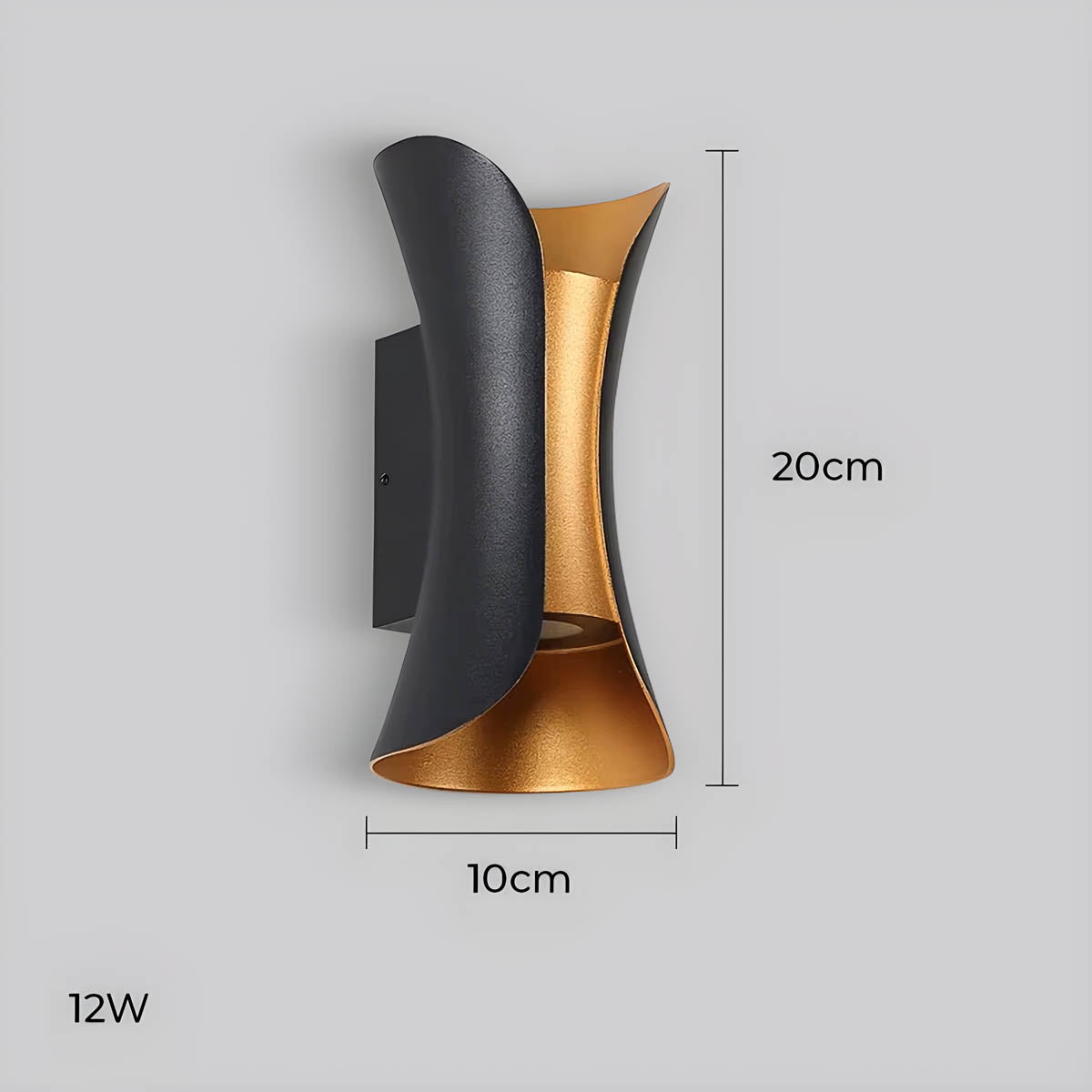 
Hazel Drop Glass Outdoor Wall Light — photo 22