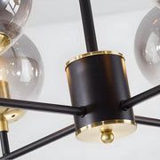 Lindenwood Drop Glass Globe Chandelier — gallery image 12
