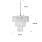 Thistle Drop Glass Chandelier — gallery image 18