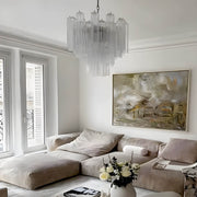 Thistle Drop Glass Chandelier — gallery image 5
