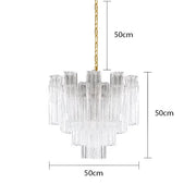 Thistle Drop Glass Chandelier — gallery image 15