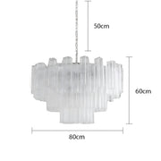 Thistle Drop Glass Chandelier — gallery image 20