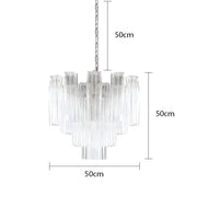 Thistle Drop Glass Chandelier — gallery image 14