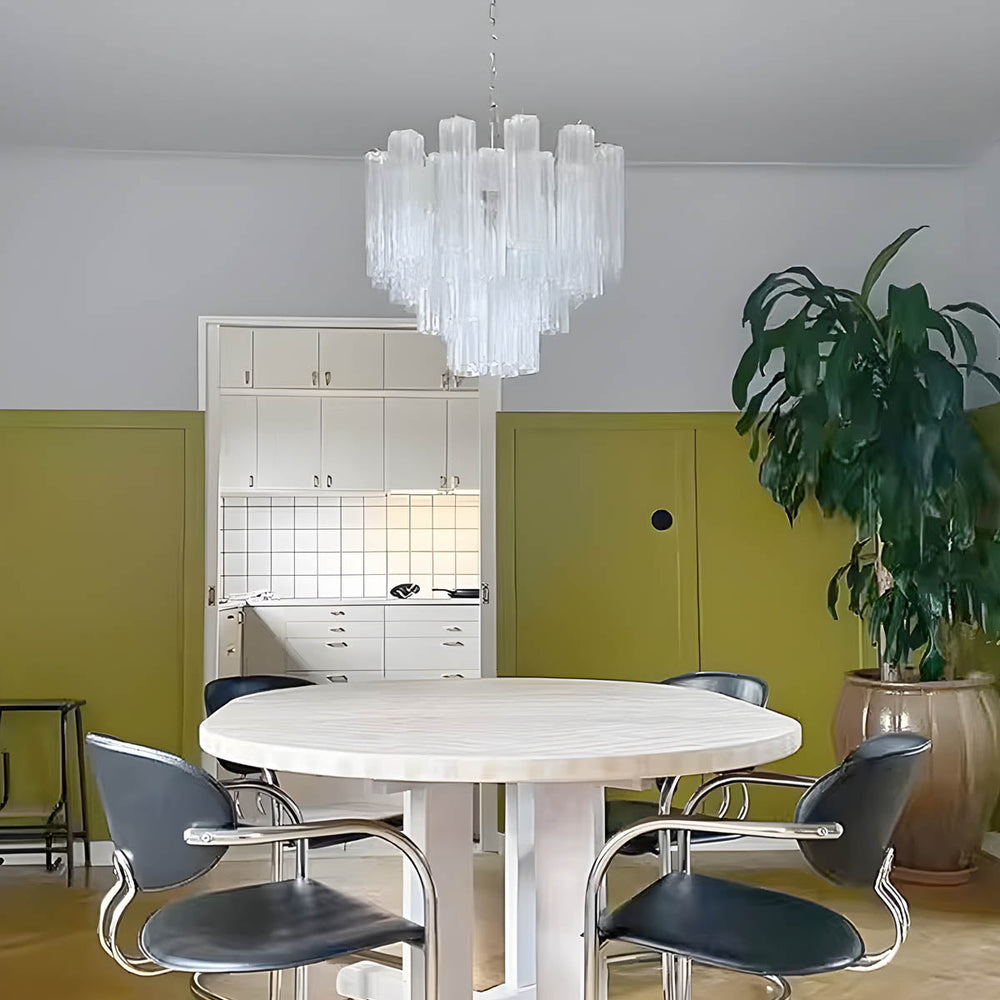Thistle Drop Glass Chandelier — gallery image 4
