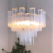 Thistle Drop Glass Chandelier — gallery image 9
