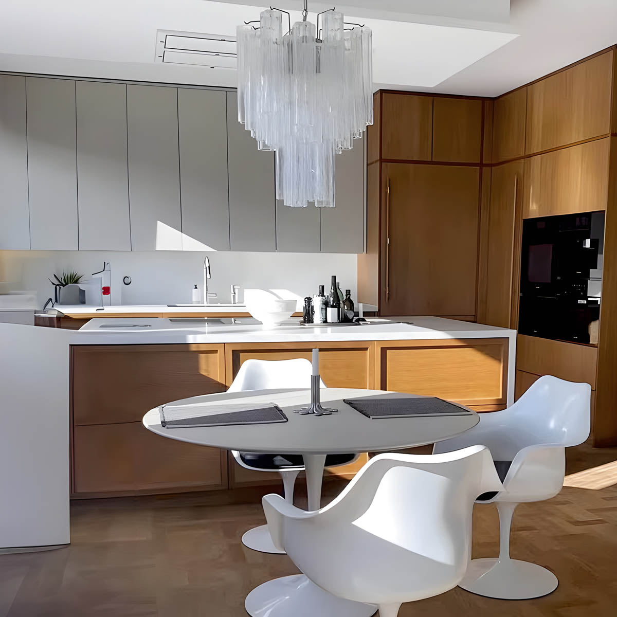 Thistle Drop Glass Chandelier — gallery image 6