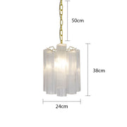 Thistle Drop Glass Chandelier — gallery image 11