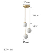 Fennel Drop Glass Pendant Light — gallery image 21