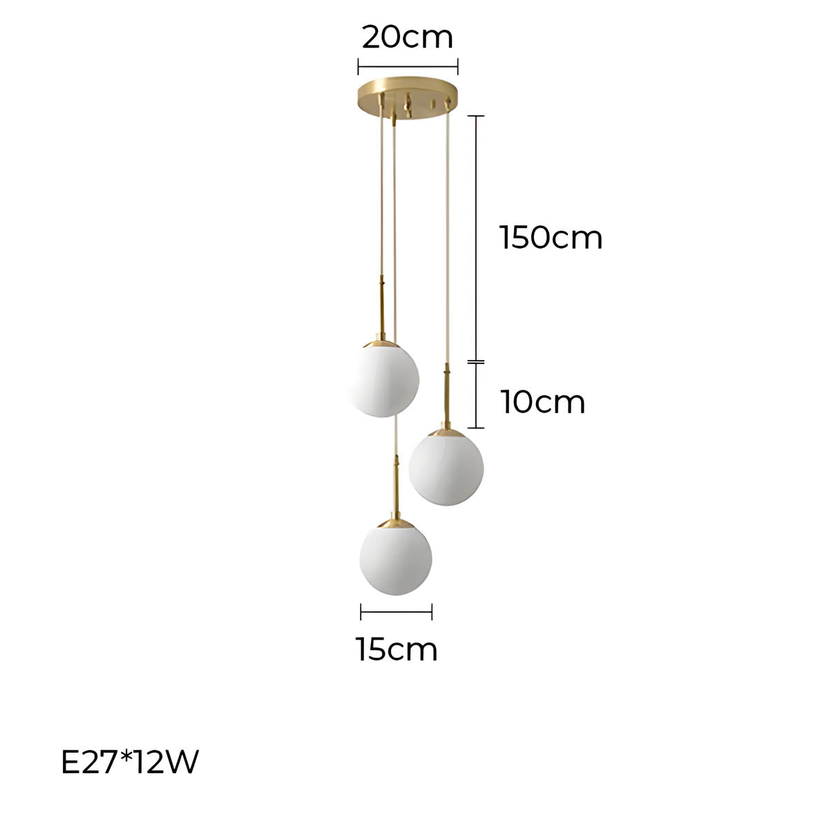 Fennel Drop Glass Pendant Light — gallery image 21