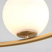 Haddon Drop Glass Chandelier — gallery image 11