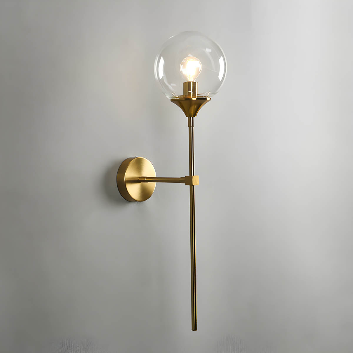 Briarwood Drop Glass Globe Wall Sconce — gallery image 16