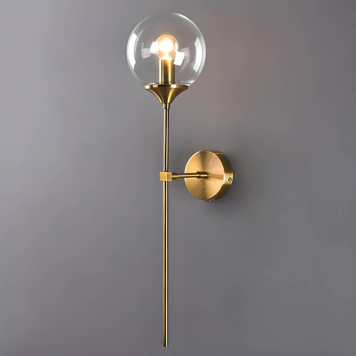 Briarwood Drop Glass Globe Wall Sconce — gallery image 15