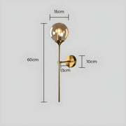 Briarwood Drop Glass Globe Wall Sconce — gallery image 21