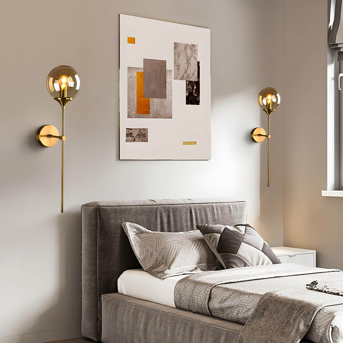 Briarwood Drop Glass Globe Wall Sconce — gallery image 13