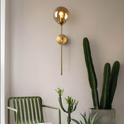Briarwood Drop Glass Globe Wall Sconce — gallery image 3