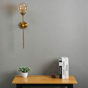 Briarwood Drop Glass Globe Wall Sconce — gallery image 6