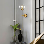 Briarwood Drop Glass Globe Wall Sconce — gallery image 2