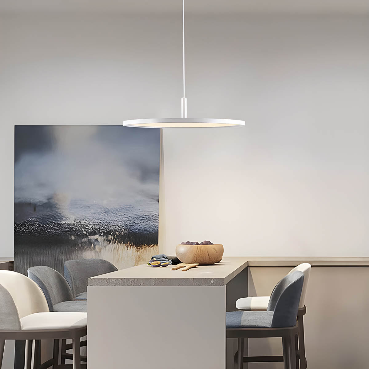 Chestnut Drop Metal Pendant Light — gallery image 4