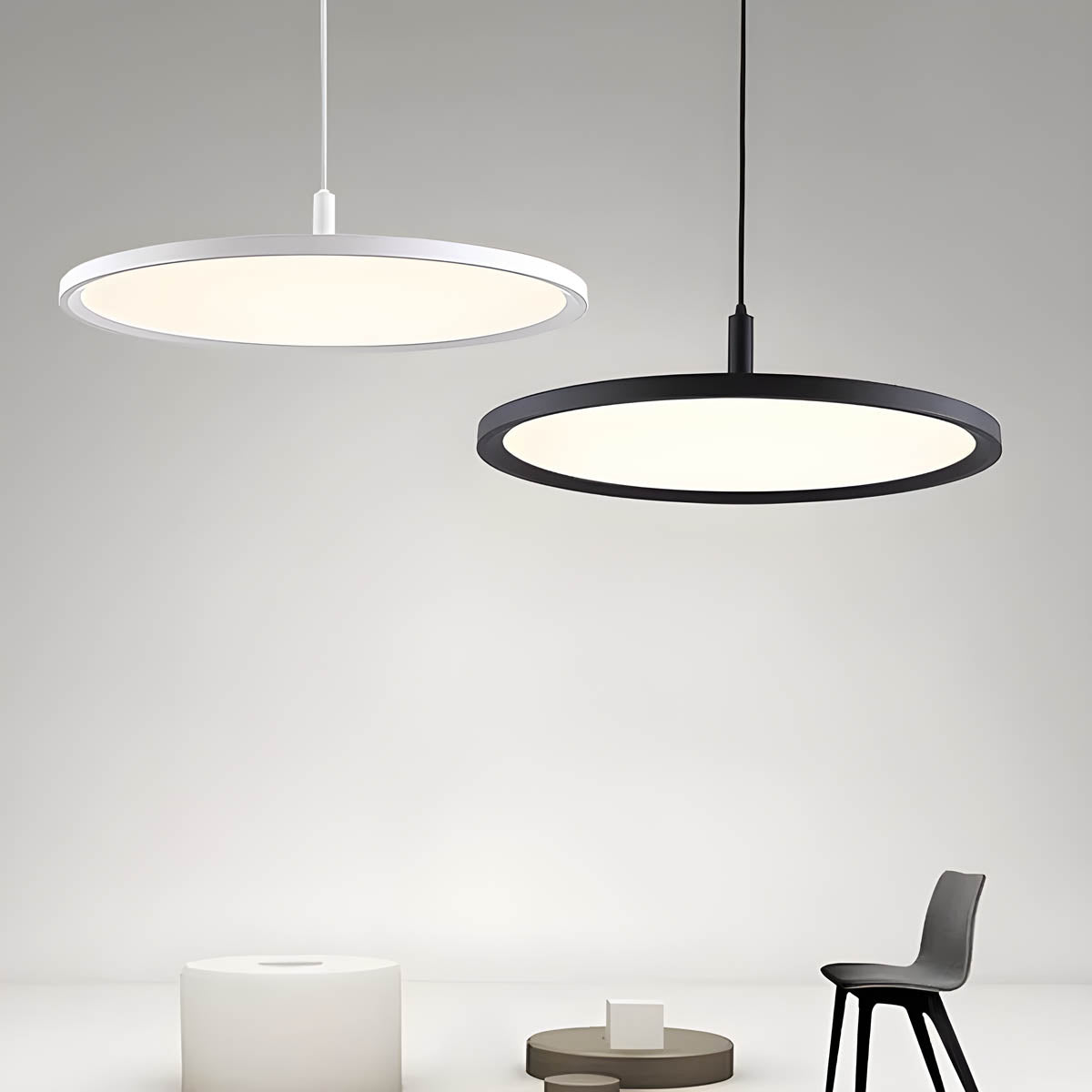 Chestnut Drop Metal Pendant Light — gallery image 5