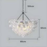 Hawick Drop Glass Chandelier — gallery image 16