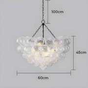Hawick Drop Glass Chandelier — gallery image 15