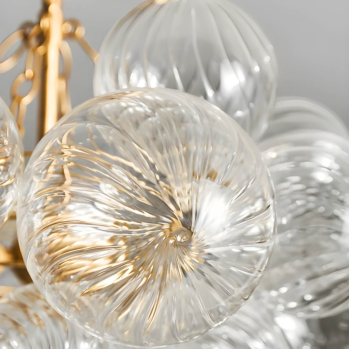 Hawick Drop Glass Chandelier — gallery image 13
