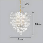 Hawick Drop Glass Chandelier — gallery image 21