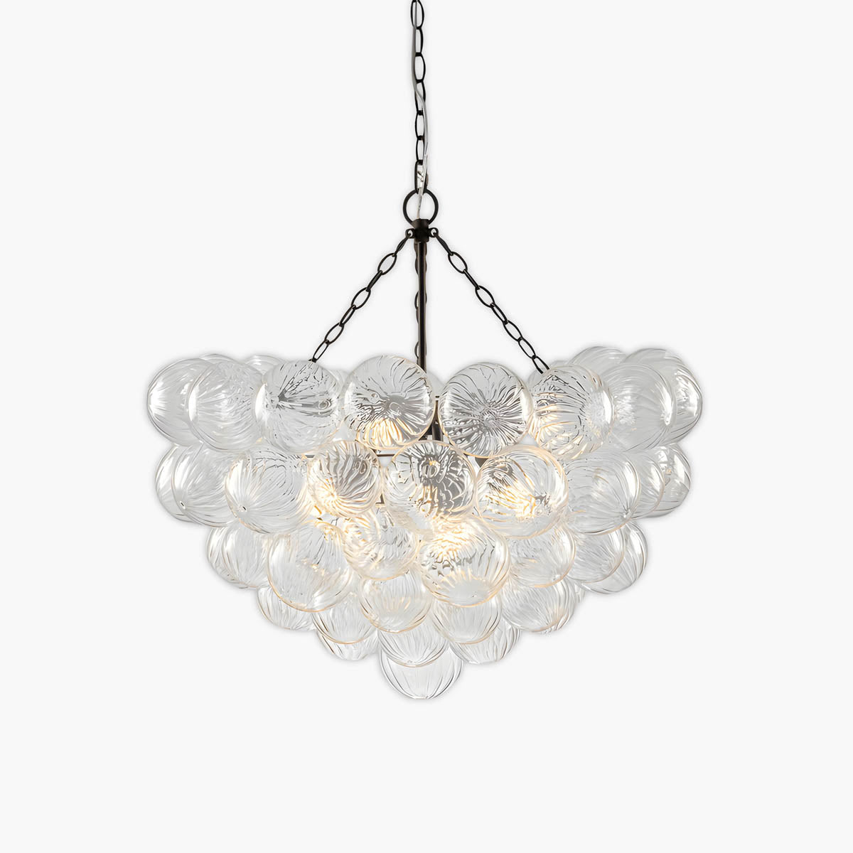 Hawick Drop Glass Chandelier — gallery image 1