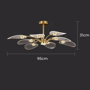Waverley Drop Acrylic Chandelier — gallery image 12