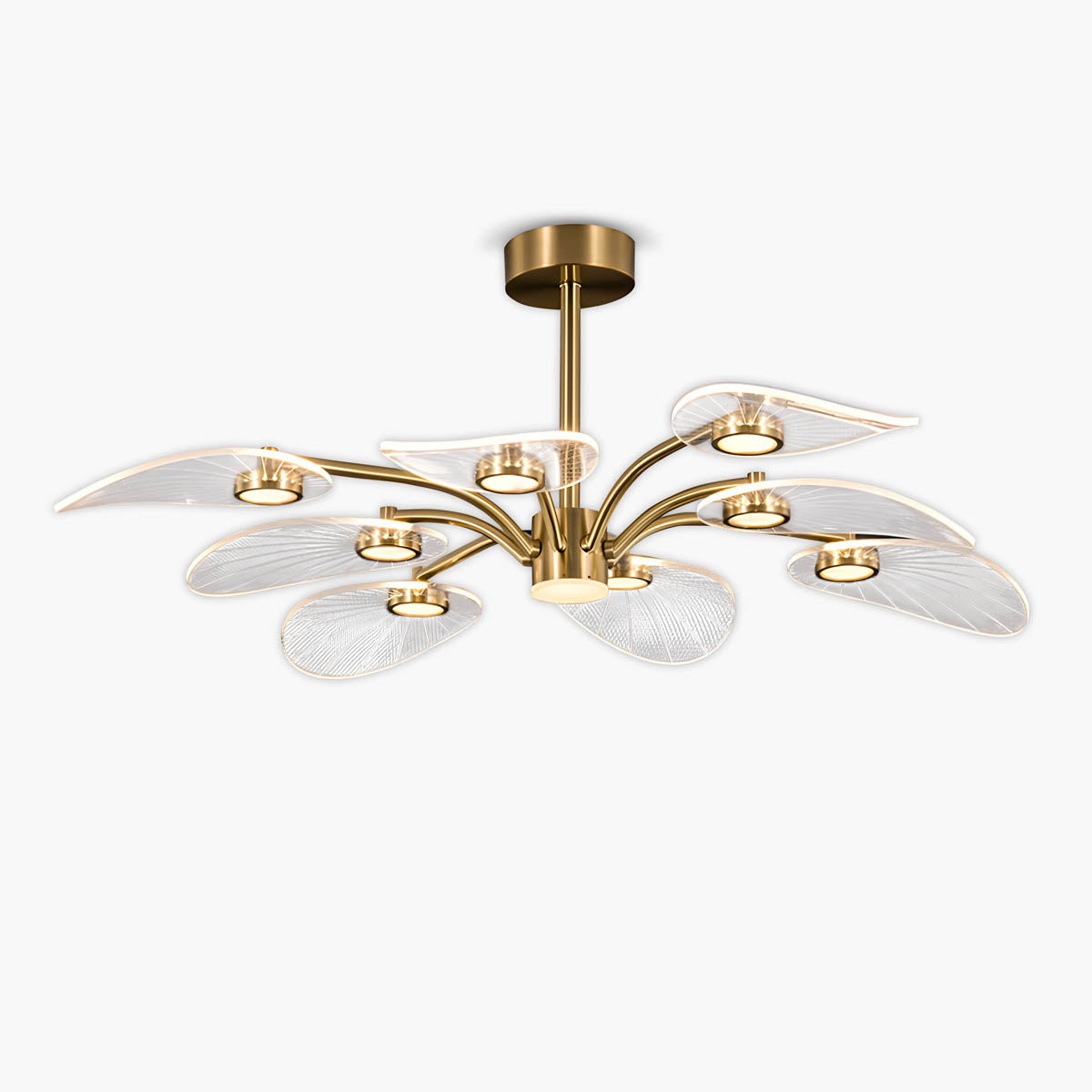 Waverley Drop Acrylic Chandelier — gallery image 1