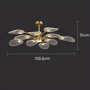 Waverley Drop Acrylic Chandelier — gallery image 16