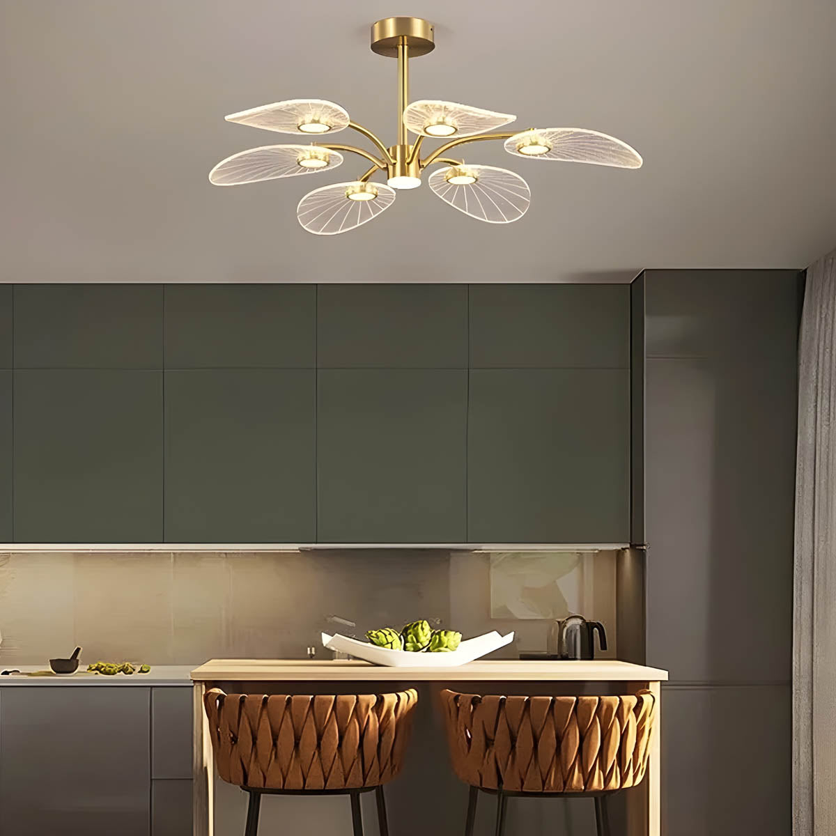 Waverley Drop Acrylic Chandelier — gallery image 8
