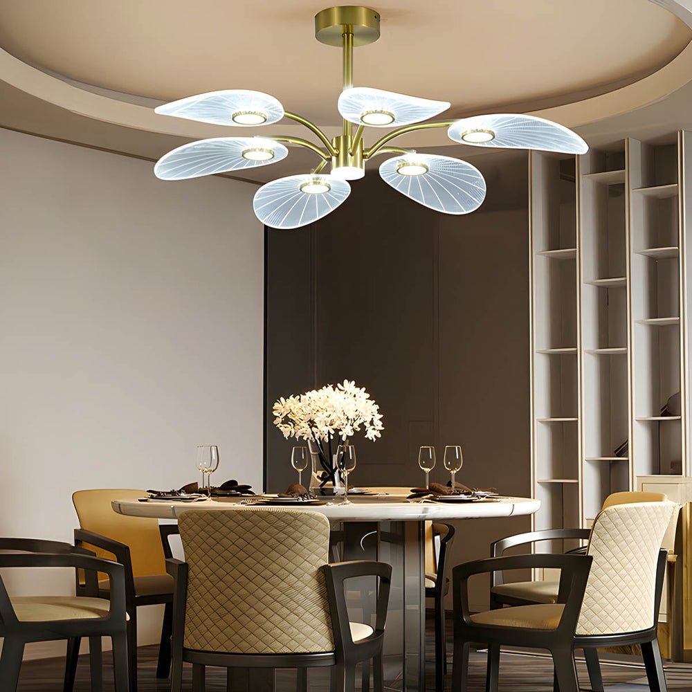 Waverley Drop Acrylic Chandelier — gallery image 4