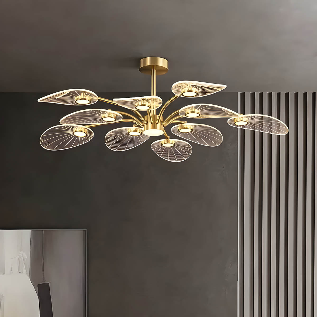 Waverley Drop Acrylic Chandelier — gallery image 10