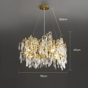 Asterwood Drop Crystal Chandelier — gallery image 15