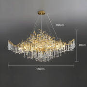 Asterwood Drop Crystal Chandelier — gallery image 18