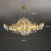 Asterwood Drop Crystal Chandelier — gallery image 20
