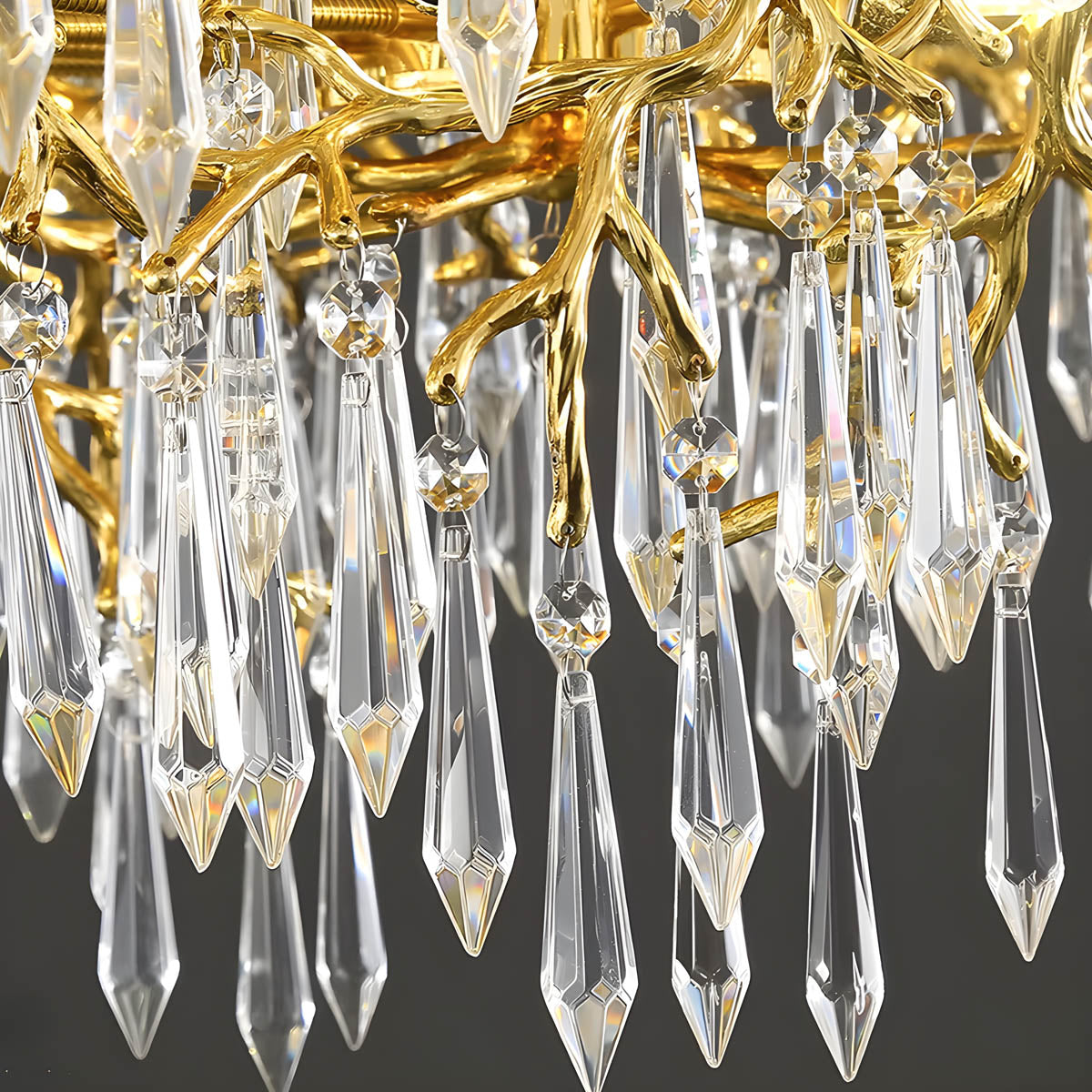 Asterwood Drop Crystal Chandelier — gallery image 12