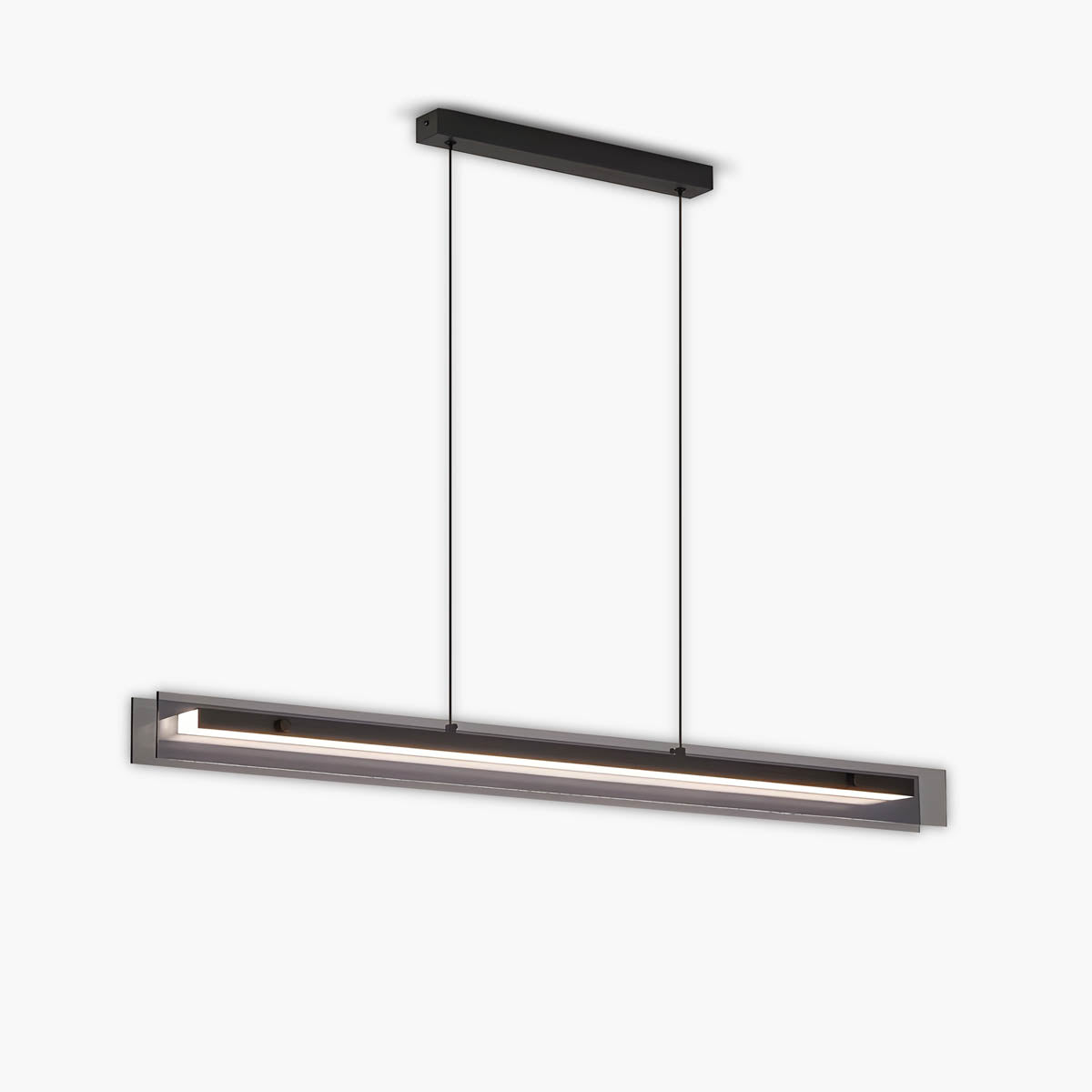 Thornfield Drop Acrylic Linear Pendant Light — gallery image 1