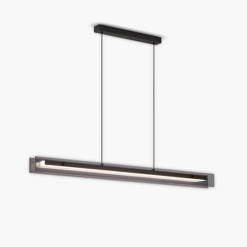 Thornfield Drop Acrylic Linear Pendant Light — gallery image 1