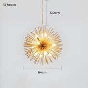 Beechwood Drop Metal Chandelier — gallery image 19