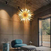 Beechwood Drop Metal Chandelier — gallery image 2