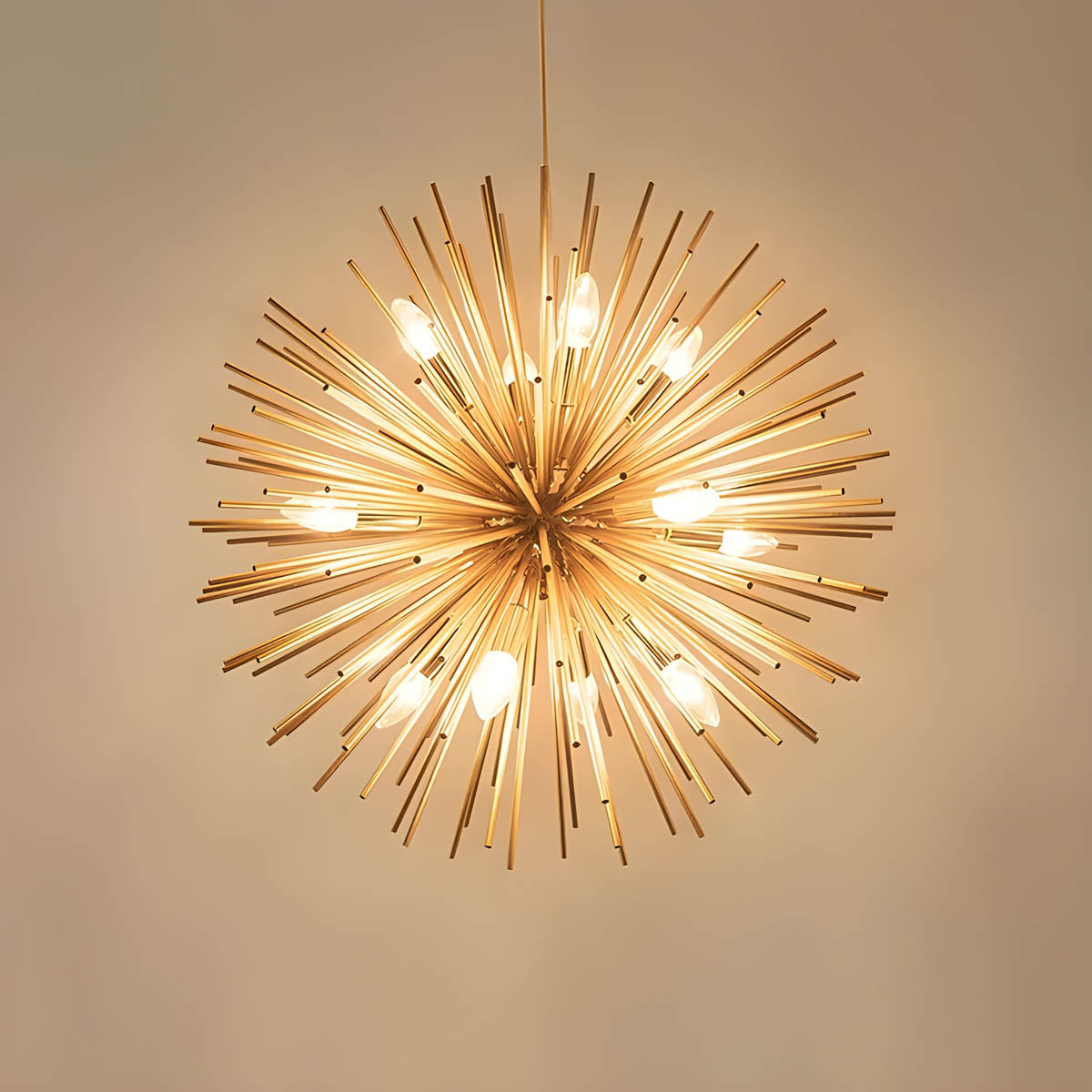 Beechwood Drop Metal Chandelier — gallery image 12