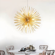 Beechwood Drop Metal Chandelier — gallery image 8