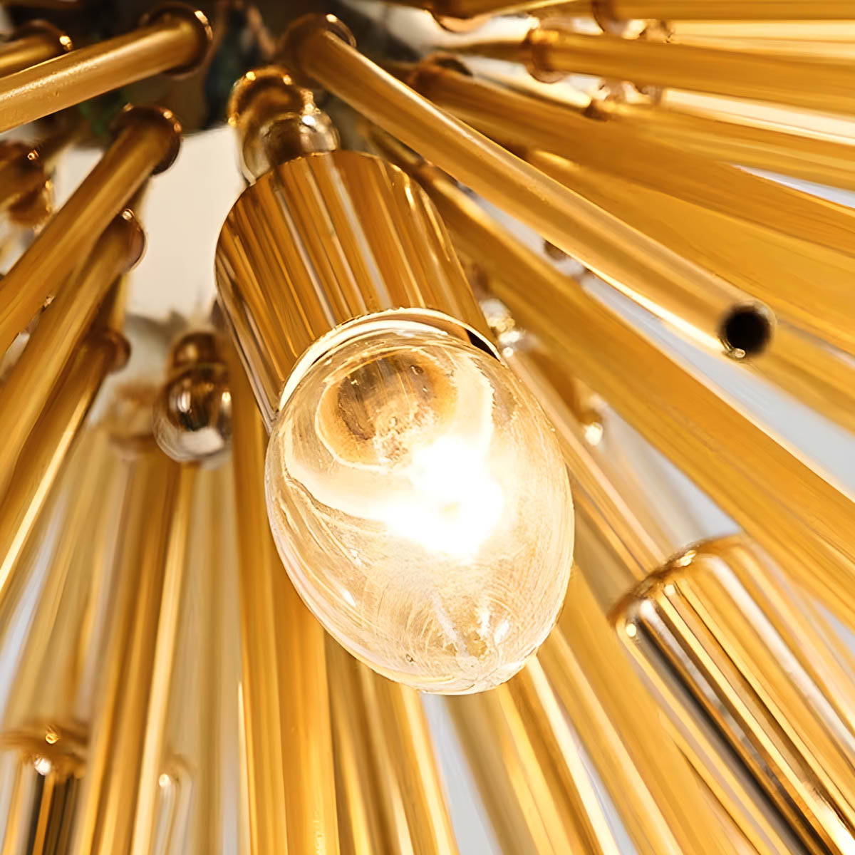 Beechwood Drop Metal Chandelier — gallery image 13