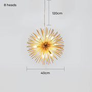 Beechwood Drop Metal Chandelier — gallery image 15