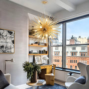 Beechwood Drop Metal Chandelier — gallery image 5