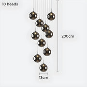 Bayberry Drop Glass Chandelier — gallery image 19