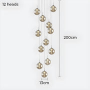 Bayberry Drop Glass Chandelier — gallery image 22